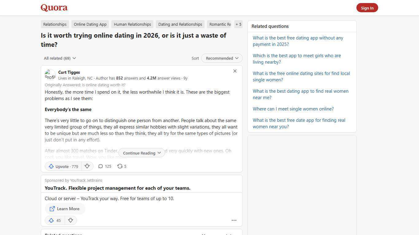 Is it worth trying online dating in 2026, or is it just a waste of time? - Quora
